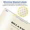 Avery Pearlized Ivory Oval Labels with Sure Feed Technology, Print-to-the-Edge, 3" x 5"